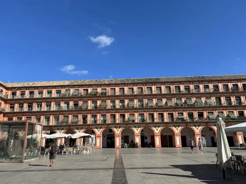 Plaza de la Corredera, en el centro de Córdoba