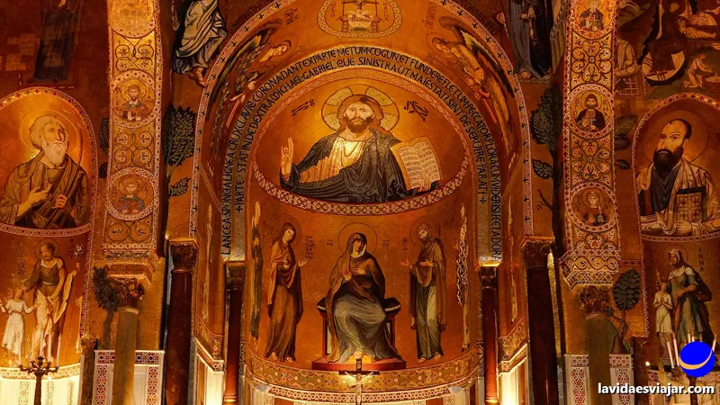 Capilla Palatina del Palacio de los Normandos en Palermo