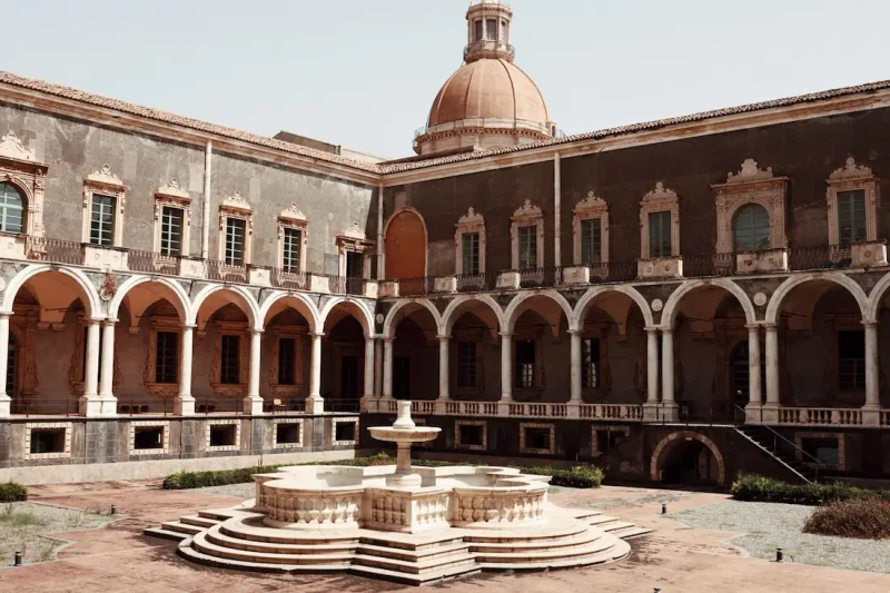 monasterio de San Nicolo L'Arena, patrimonio mundial de la humanidad en Catania